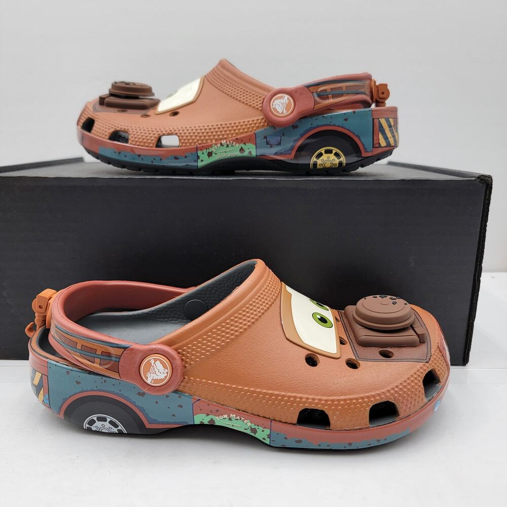 Crocs Cars Mater Classic Clog Sz M4/W6 209371-0DA